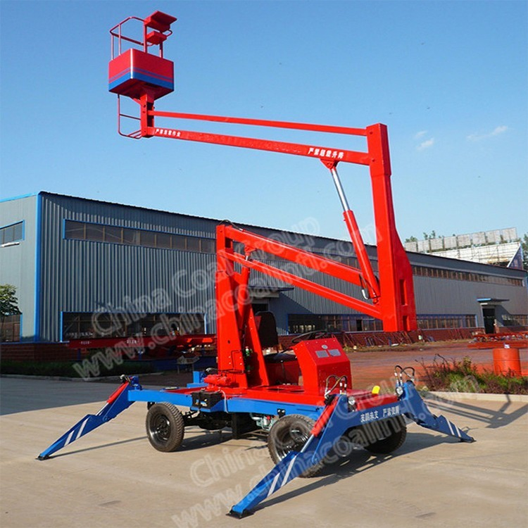 Construction Electric Battery Scaffold Hydraulic Crank-Arm Table Truck Mounted Articulated Telescopic Boom Lift Lifting Platform Aerial Work Platform