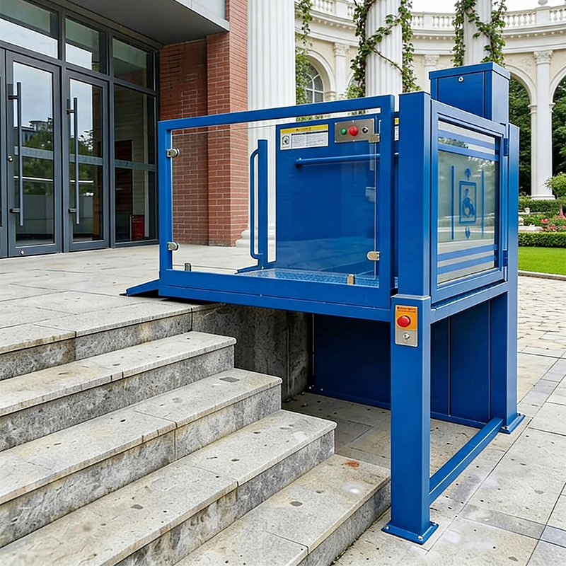 350kg 0.5m-10m China Wheelchair Lift Manufacturer, Hydraulic Vertical Platform Lift for Sale