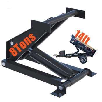 Industrial-Grade Hydraulic Scissor Lifting Platform, Designed for Heavy-Duty Applications and Smooth Vertical Lifting.