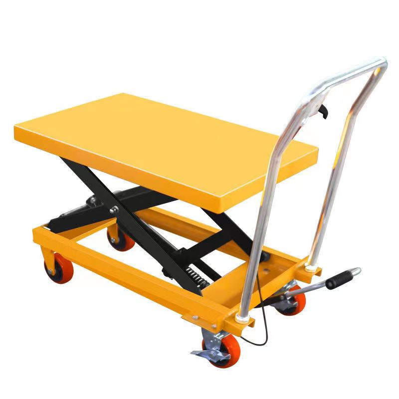 Small Scissor Lift Mobile Hydraulic Mini 1000kg Scissor Lift Platform with 1m Lifting Height
