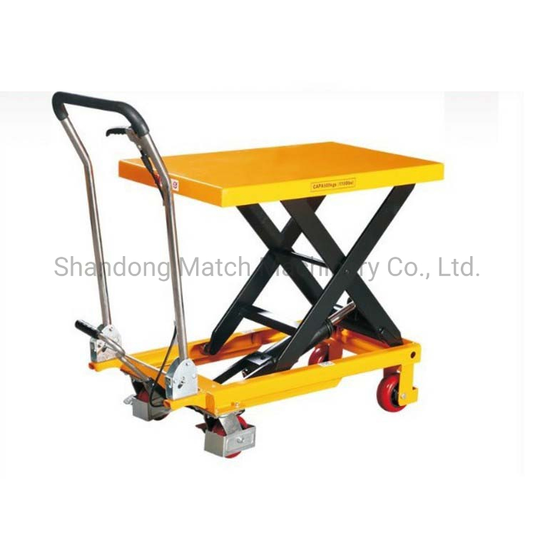 Hydraulic Platform Mini Scissor Lift Table Platform Hand Pump Mobile Fixed Small Platform Electric Scissor Platform