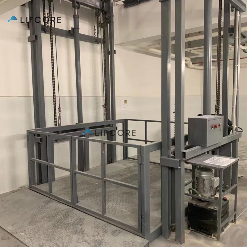 Customized Vertical Cargo Lifts- Hydraulic Goods Lift, Electric Cargo Lifting Platform