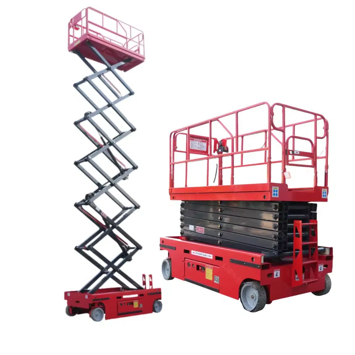 Custom Hydraulic Stationary Scissors Lift Scissors Dock Leveler Hydraulic Car Lifting Ramp Heavy Duty Goods Lift Platform Fixed