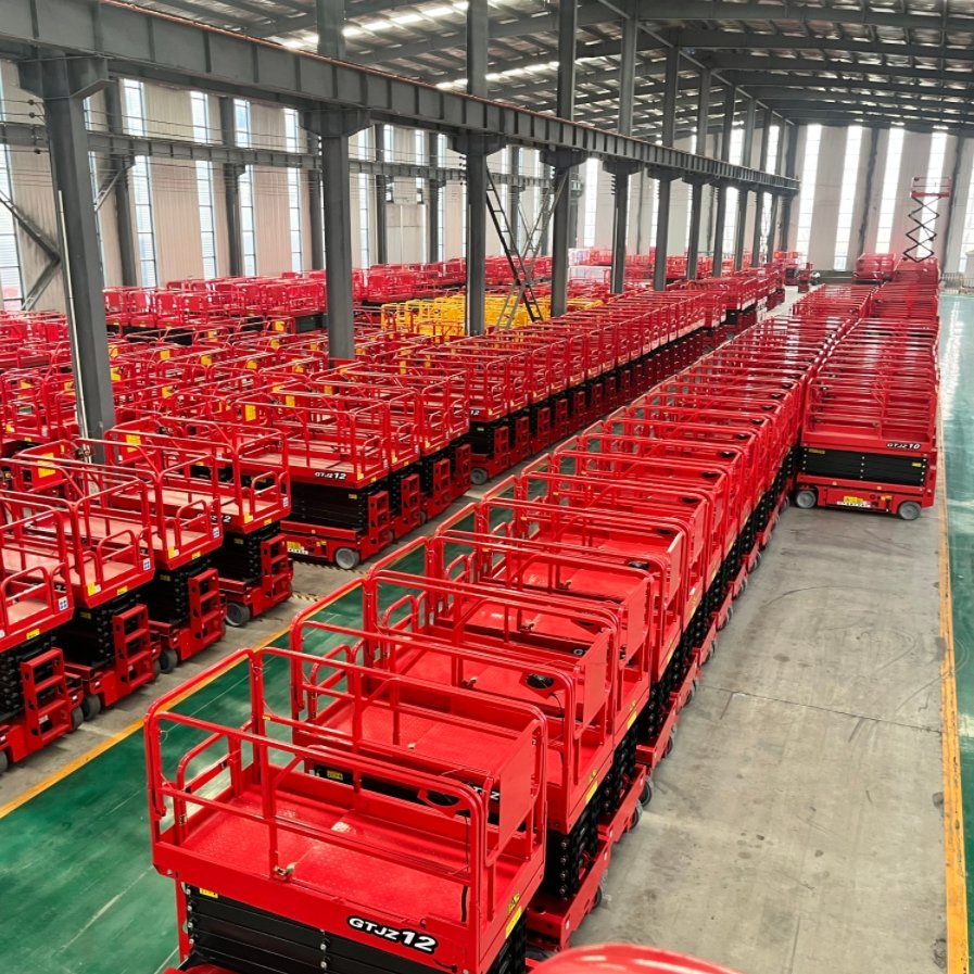 Electric Powered Articulated Lift Hydraulic Aerial Work Lifting Platform