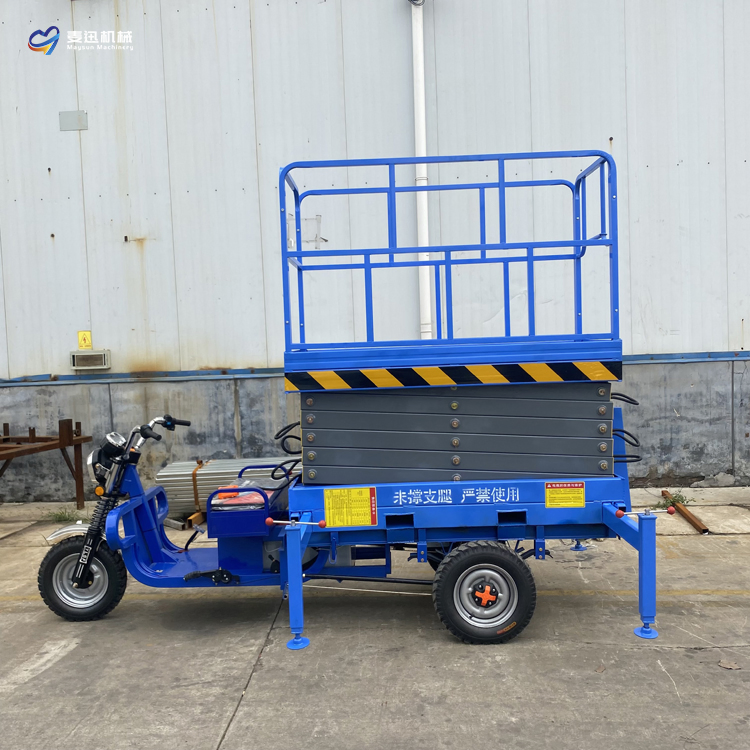 Battery Driving Tricycle Aerial Lift Platform 11 Mi Lifting Mobile Electric Scaffolding Lift Platform