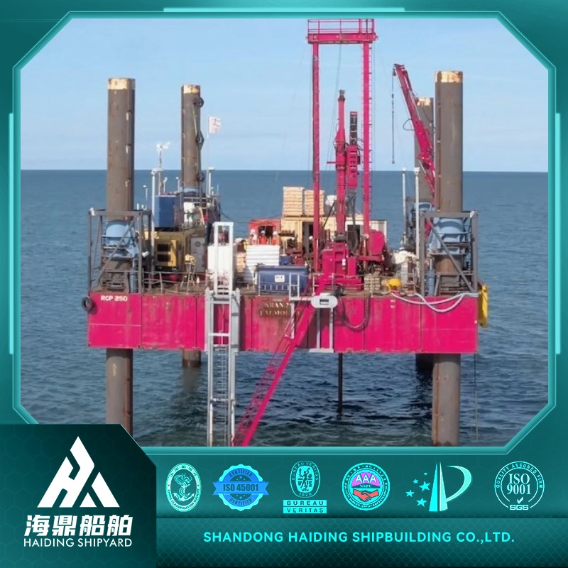 Heavy Duty High Load Capacity for Offshore Heavy Lifting Work Jack-up Platform