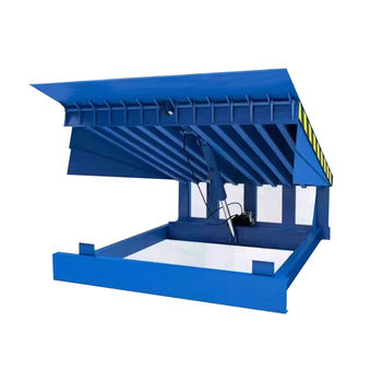 New Model Hydraulic Loading Stationary Dock Leveler Warehouse Loading Ramp Fixed Boarding Bridge
