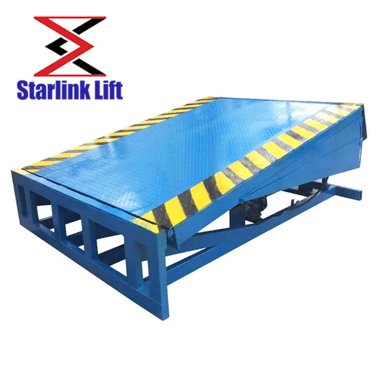 with CE Certificate Approved Warehouse Loading Hydraulic Dock Leveler Fixed Yard Ramp