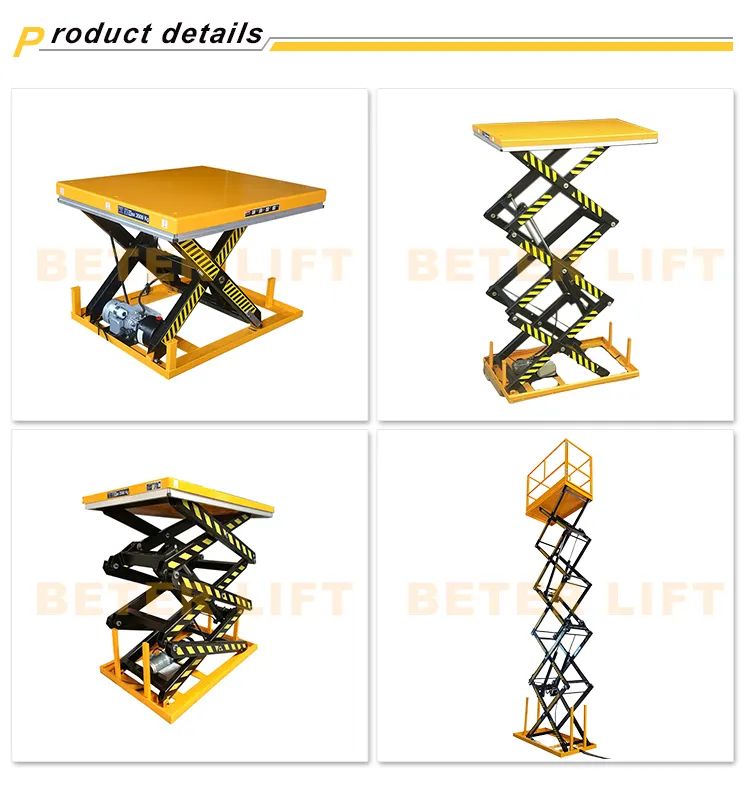 Scissor Lift Table Detail 1