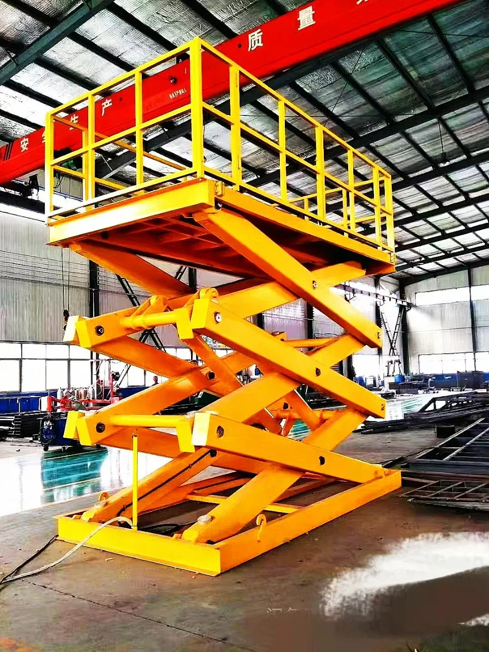 CE Certified Aerial Scissor Work Lifting Platform