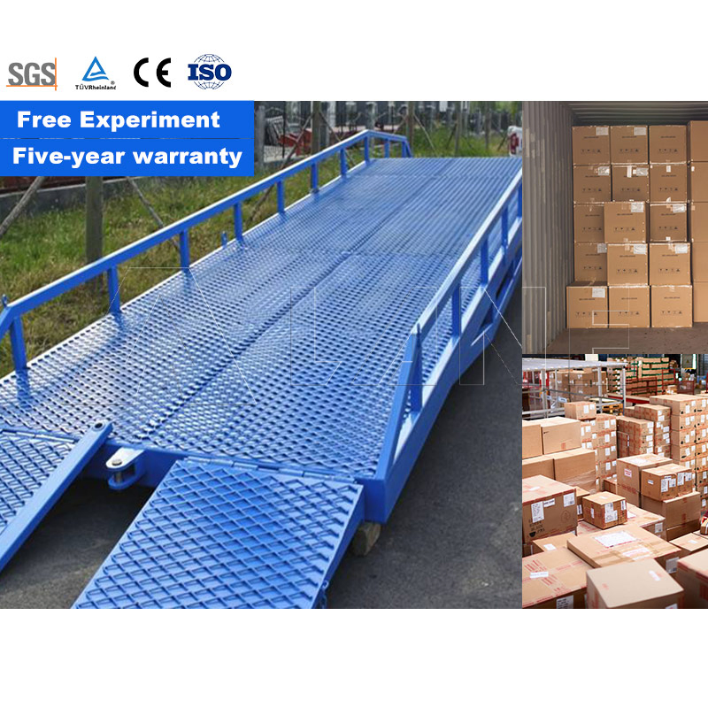 Lane 10ton 12ton Hydraulic Mobile Dock Ramp Container Unloading Ramp Loading Dock Ramp