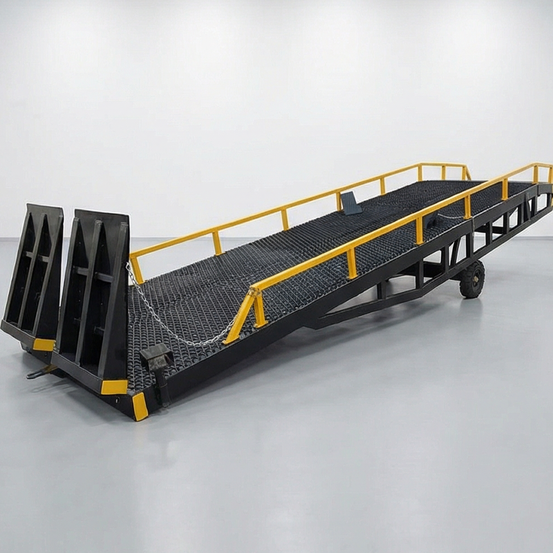 Container Truck Used Mobile Dock Leveler Loading Unloading Ramp