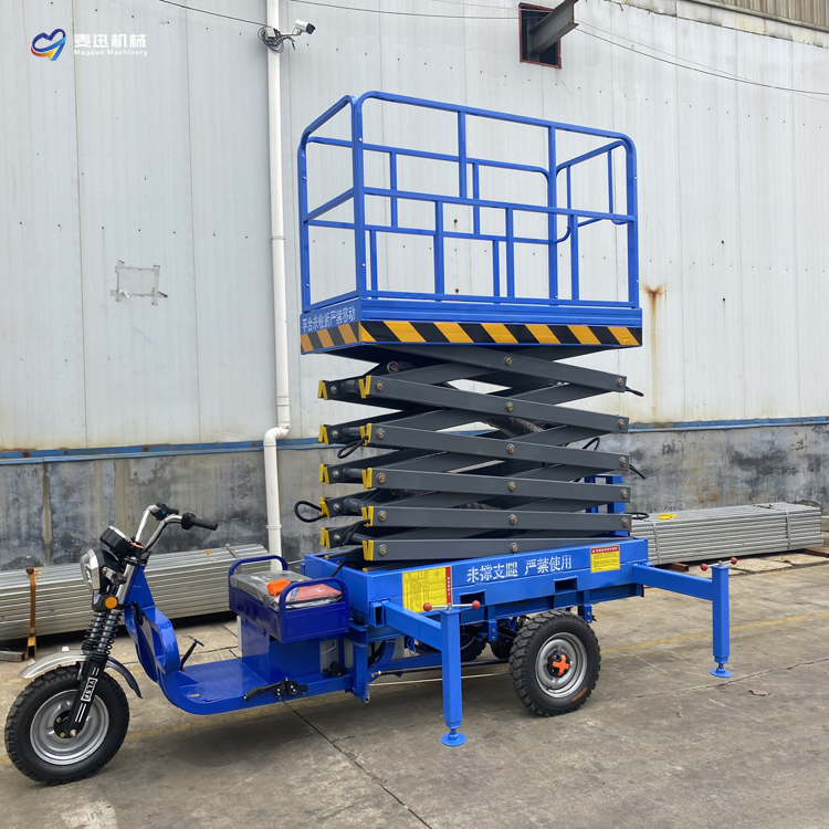 Battery Driving Tricycle Aerial Lift Platform 11 Mi Lifting Mobile Electric Scaffolding Lift Platform