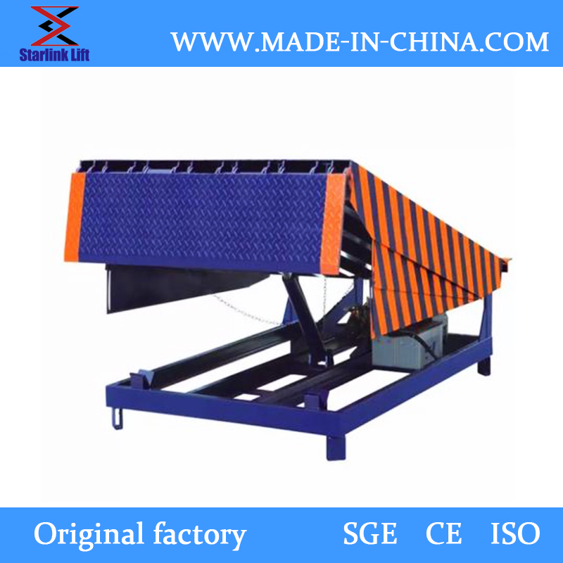 12t Portable for Warehouse Logistics Dock Leveler for Sale Dock Ramps for Forklifts Fixed Yard Ramp