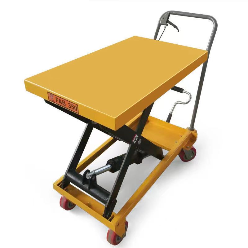 Small Scissor Lift Mobile Hydraulic Mini 1000kg Scissor Lift Platform with 1m Lifting Height