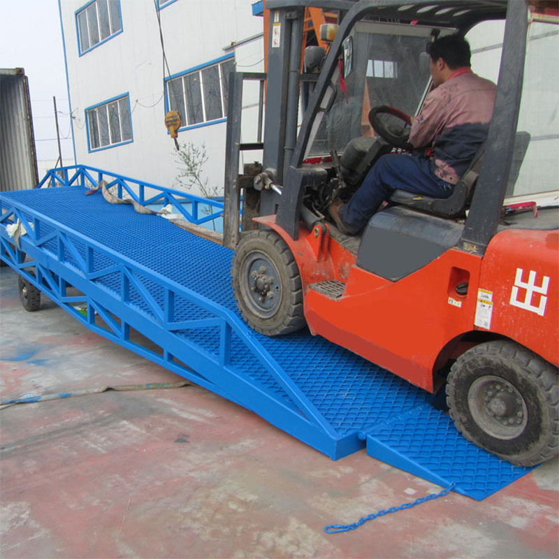 Heavy-Duty CE Certified Electric Hydraulic Dock Ramps for Loading
