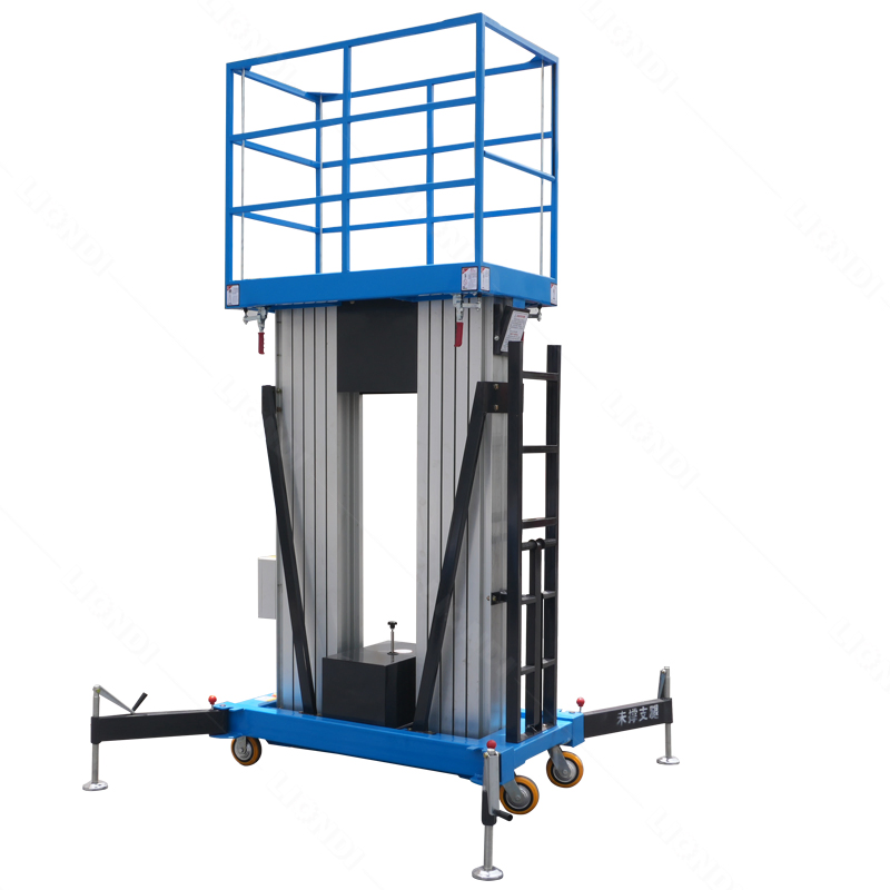 Single Column/Double Column 6m-14m Electric Aluminium Alloy Lifting Platform