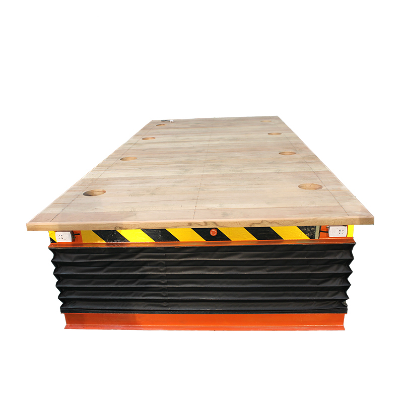 CE Certificate Lift Table Stationary Automatic Hydraulic Scissor Lifting Platformhydraulic Work Platform with Safety Bellow