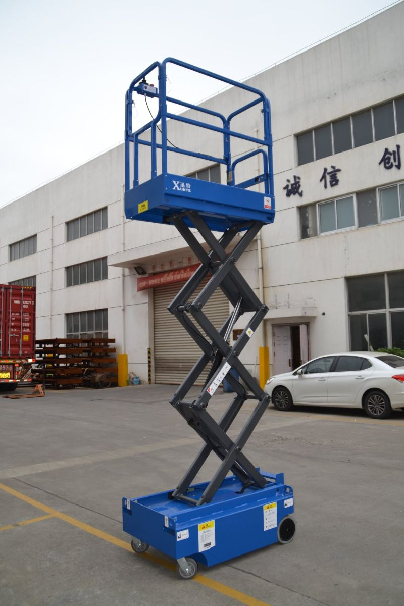 Aerial Work Platform Hydraulic Self Propelled Small Mini Scissor Lift Platform