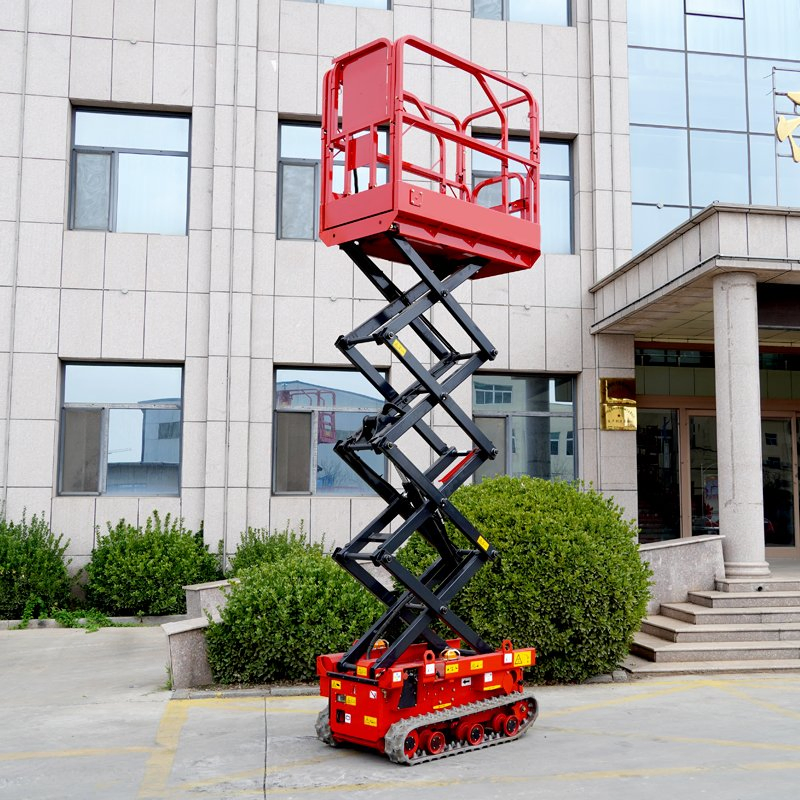 High Performance 4m-12m Cargo Electric Hydraulic Mobile Lifting Work Platform