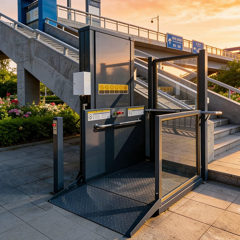 350kg 0.5m-10m China Wheelchair Lift Manufacturer, Hydraulic Vertical Platform Lift for Sale