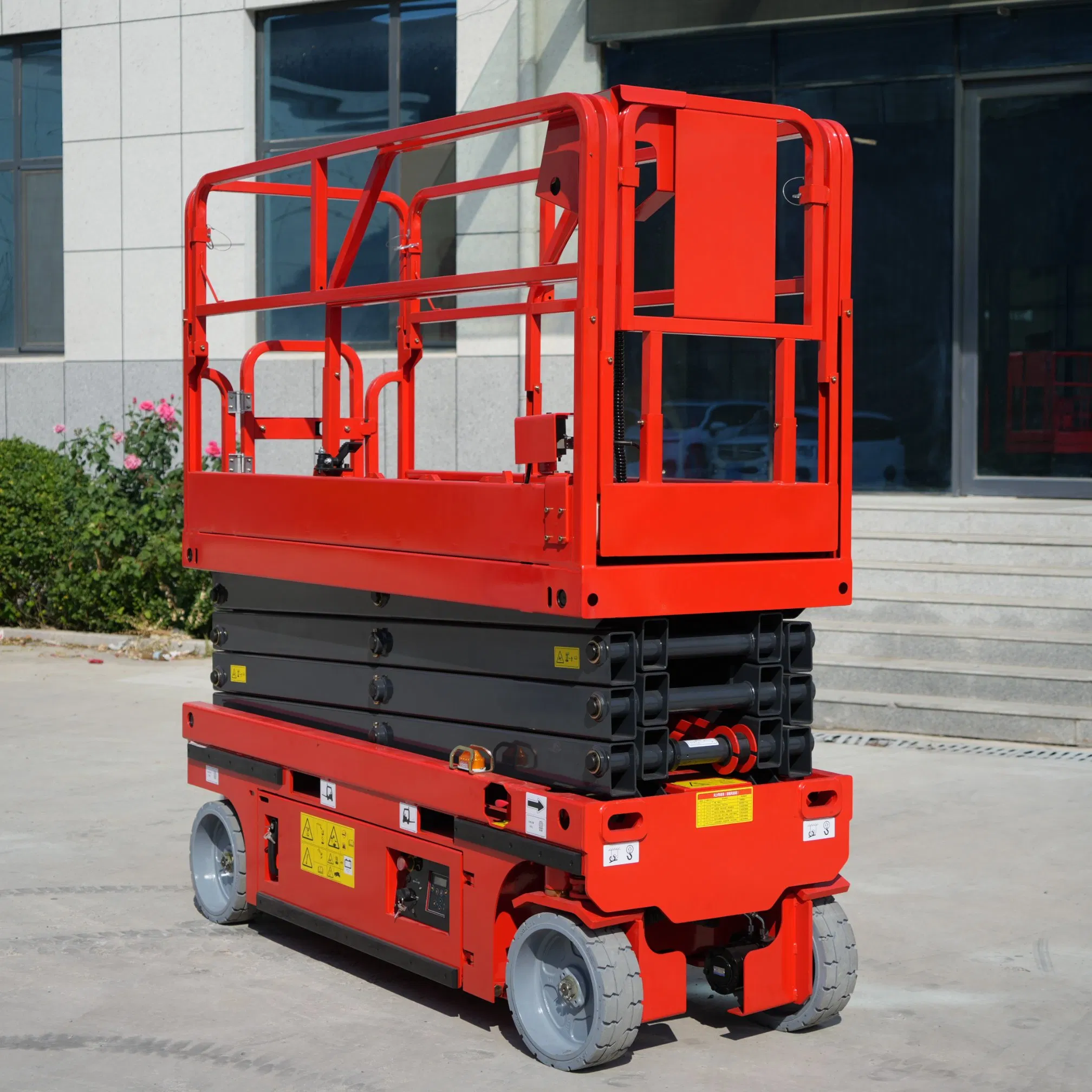 Wholesale Hydraulic Mobile Manlift Self-Propelled Mini Electric Aerial Work Lifting Platform for Urban Environments