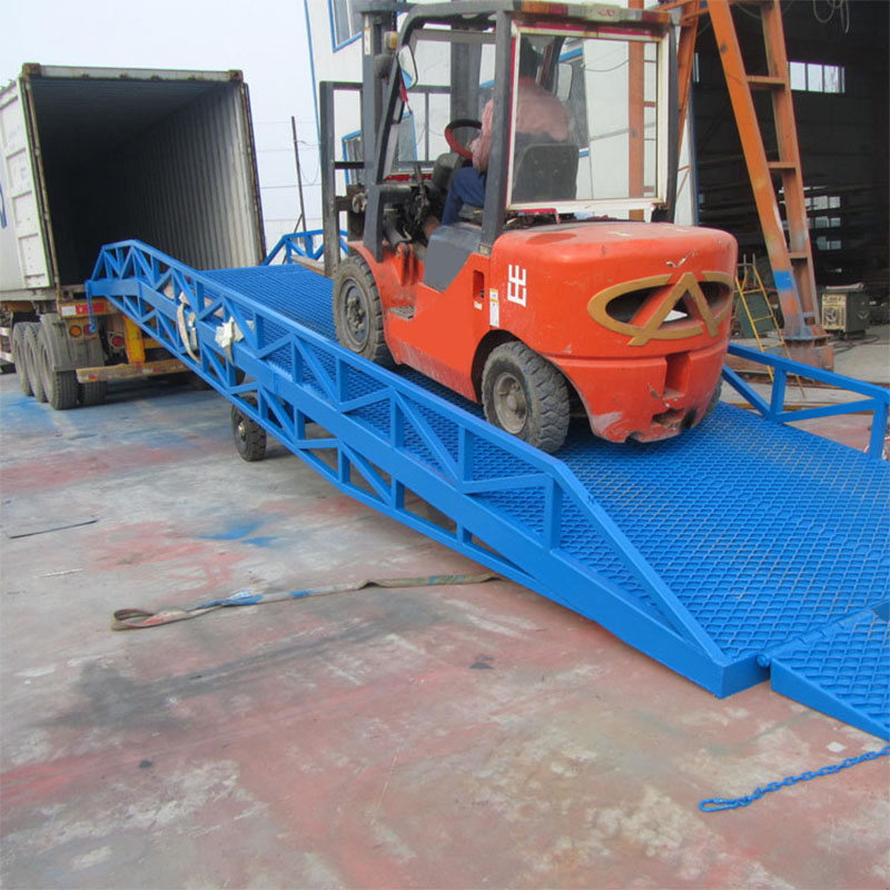 Heavy-Duty CE Certified Electric Hydraulic Dock Ramps for Loading