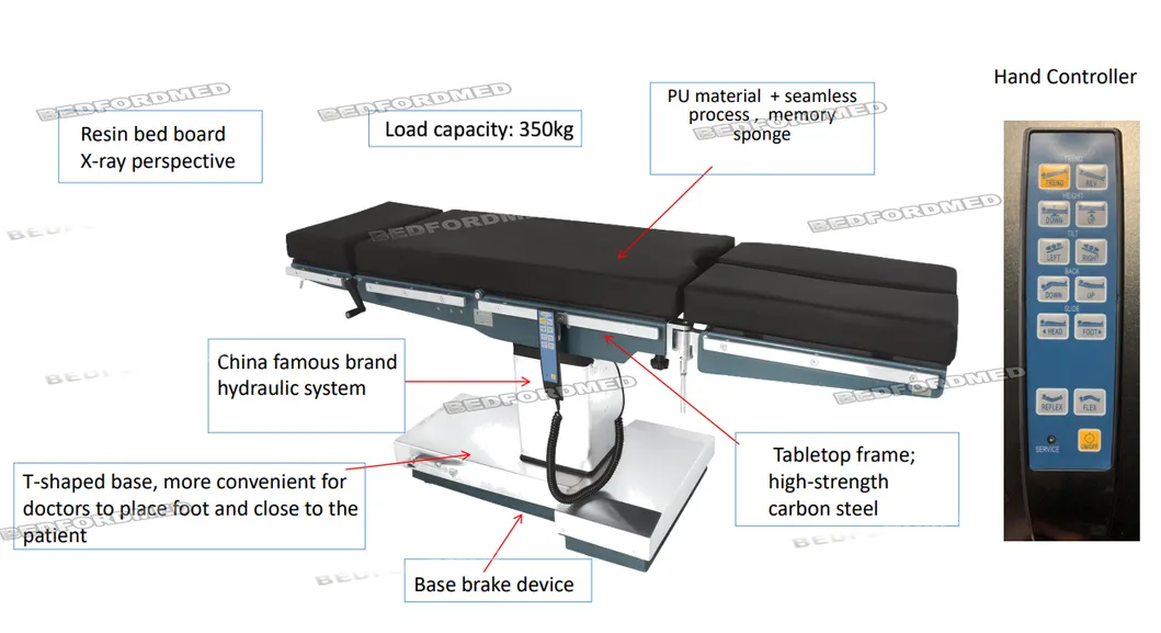 Operating Bed View 2