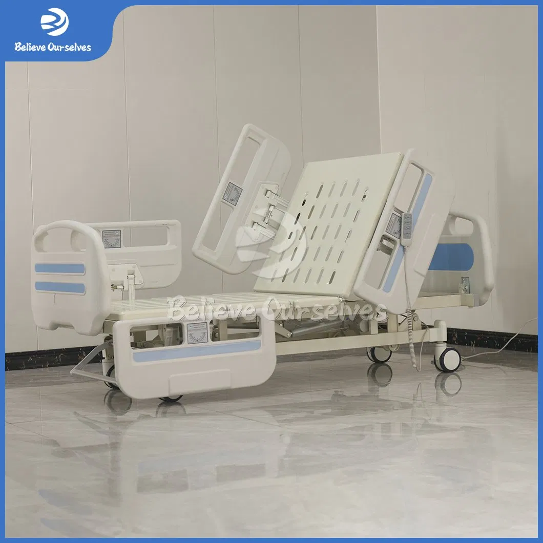 مصنع معدات الرعاية الصحية هوانر سرير رعاية وحدة العناية المركزة سرير مستشفى الصين Hr-D18 سرير مستشفى كهربائي كامل متعدد الوظائف منخفض