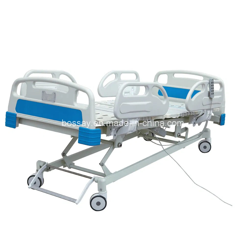 سرير مستشفى كهربائي بخمس وظائف سرير وحدة العناية المركزة (BS-858)