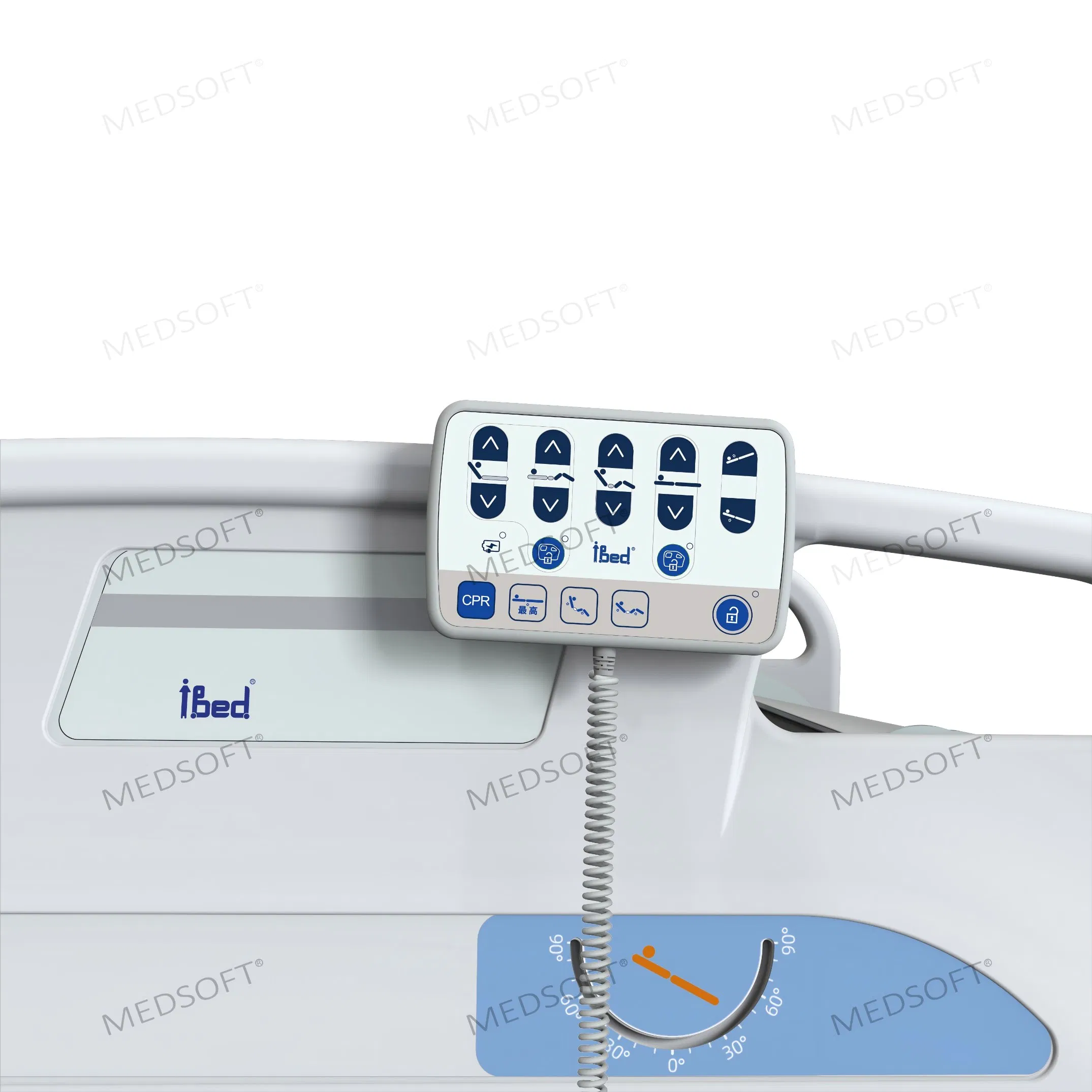 إ bed 1b الصين الجملة الاقتصادية 10 وظائف سرير المستشفى الذكي