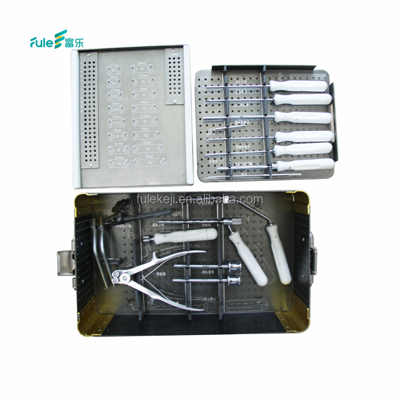 Less Invasive Class II CE Certified Titanium Spinal Surgical Instruments Set with 5.5mm Spec and 5+ Year Warranty Surgical Tools