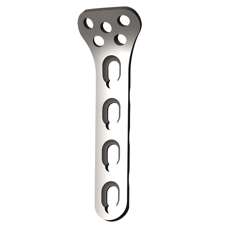 China Manufacture Fule Titanium Orthopedic Bone Plate Proximal Distal T-Oblique Olencranon for Bone Fracture Fixation