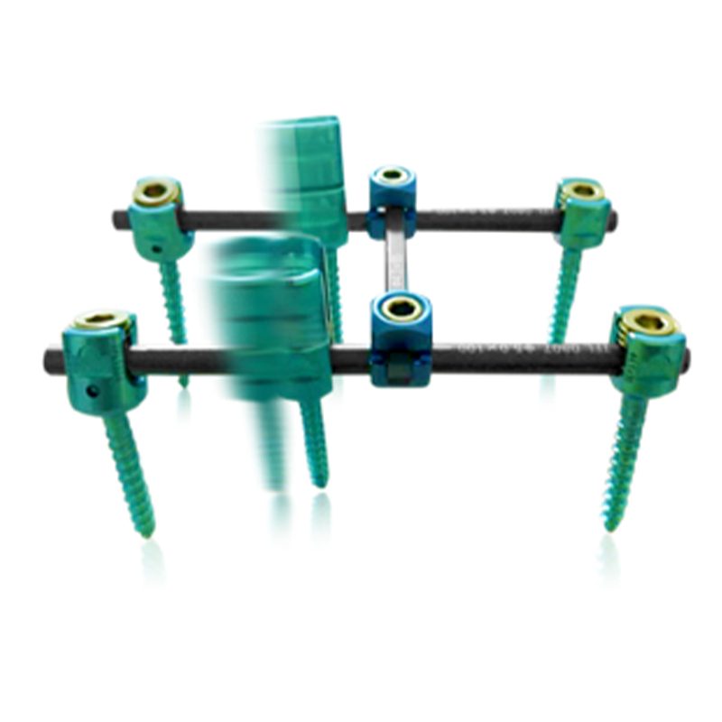 High Quality Hot Selling Customizable Titanium 5.0mmCSS Implantable Artificial Organs System for Spine Surgery CE Certified 5+