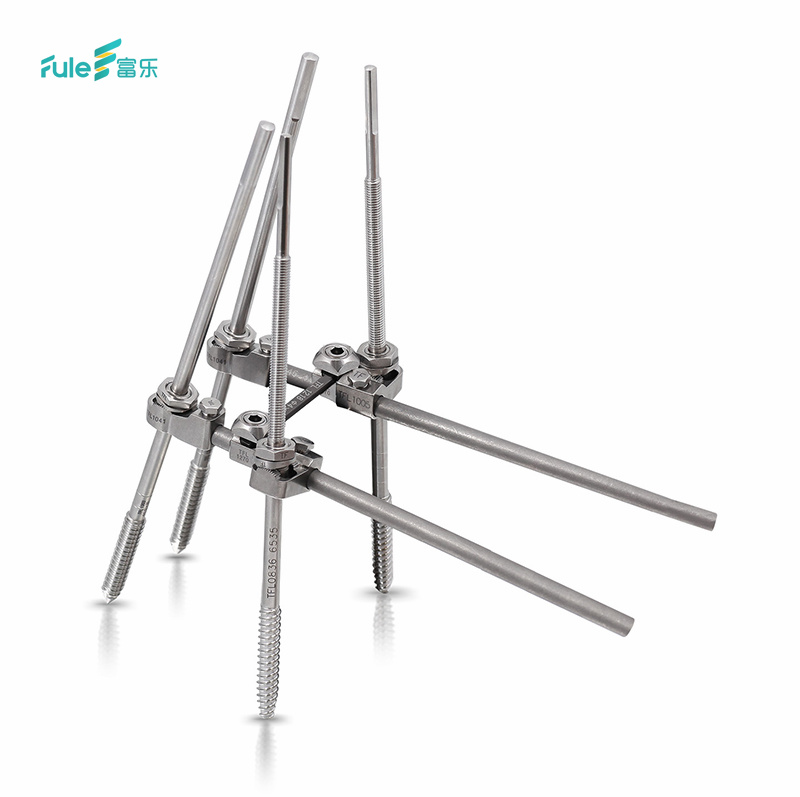 Posterior Spinal Screw-Rod System Titanium Alloy Cervical Plate Orthopedic Surgery Traumatic Implants Interventional Materials