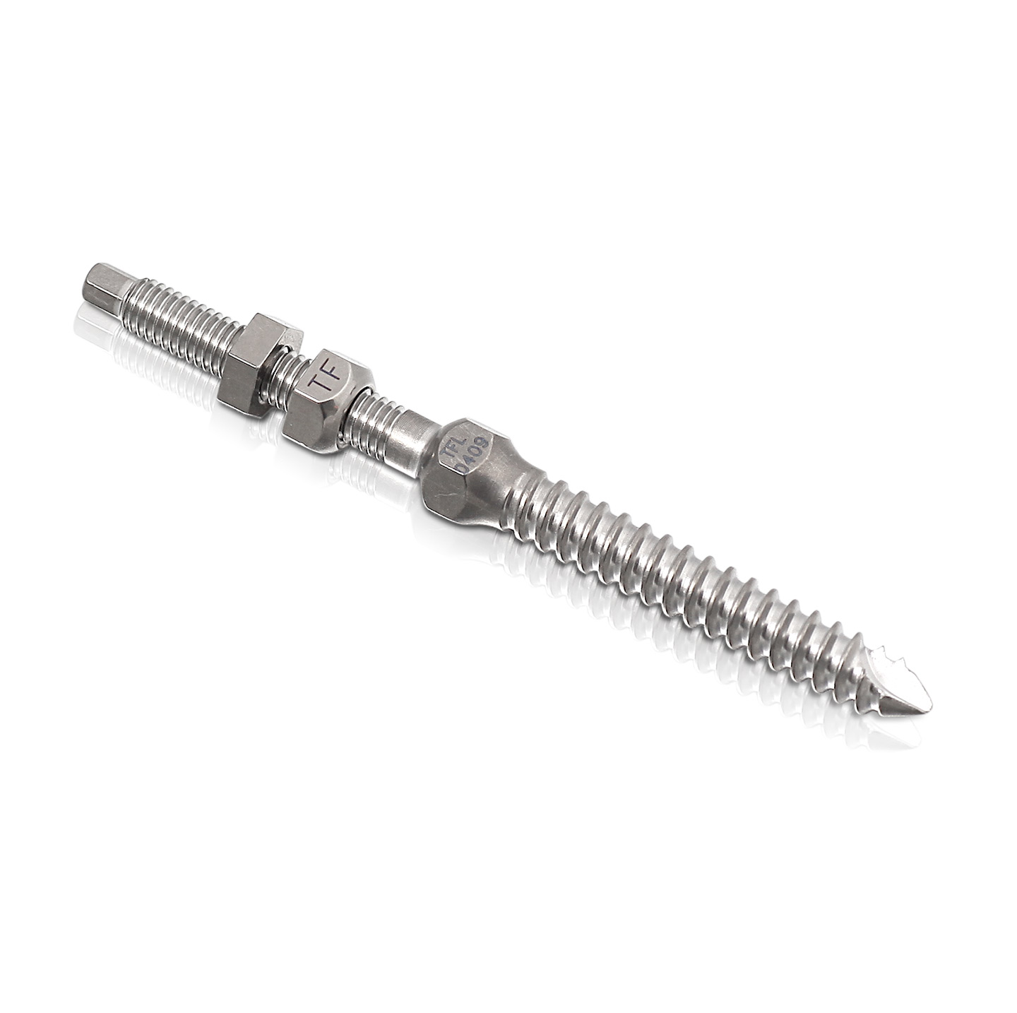 CE Marked Titanium Orthopedic Surgery Implants China Manufactured Spinal Traumatic System Side Opening Pedicle Interventional