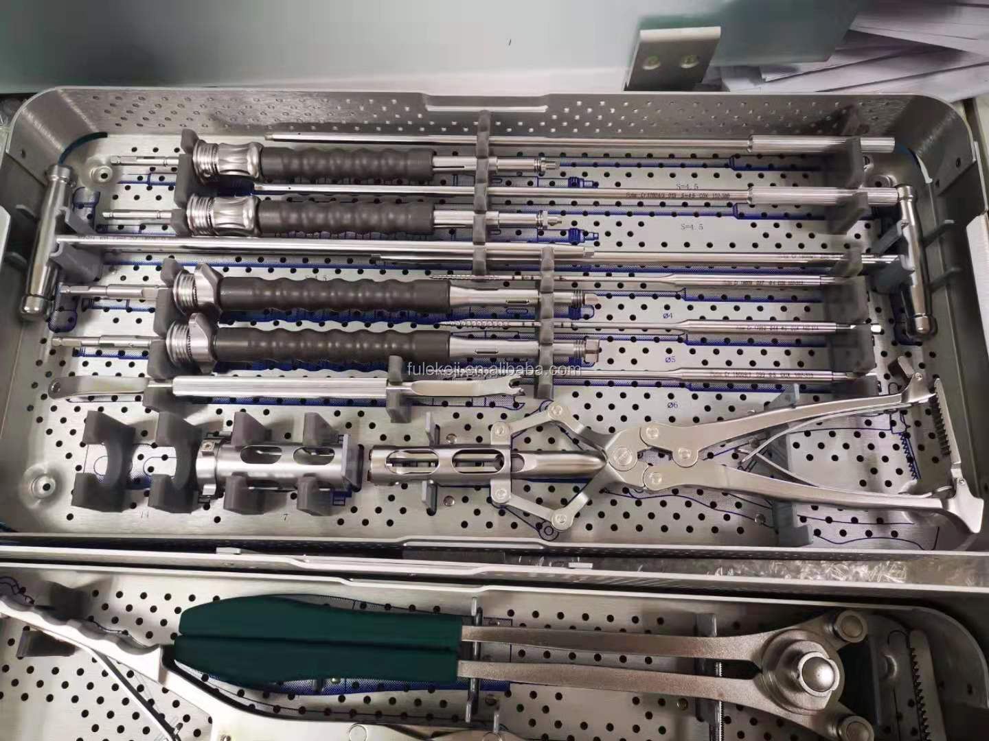 COX 6.0 Screw & Rod System Class I Implant Instruments for Orthopedic Surgery