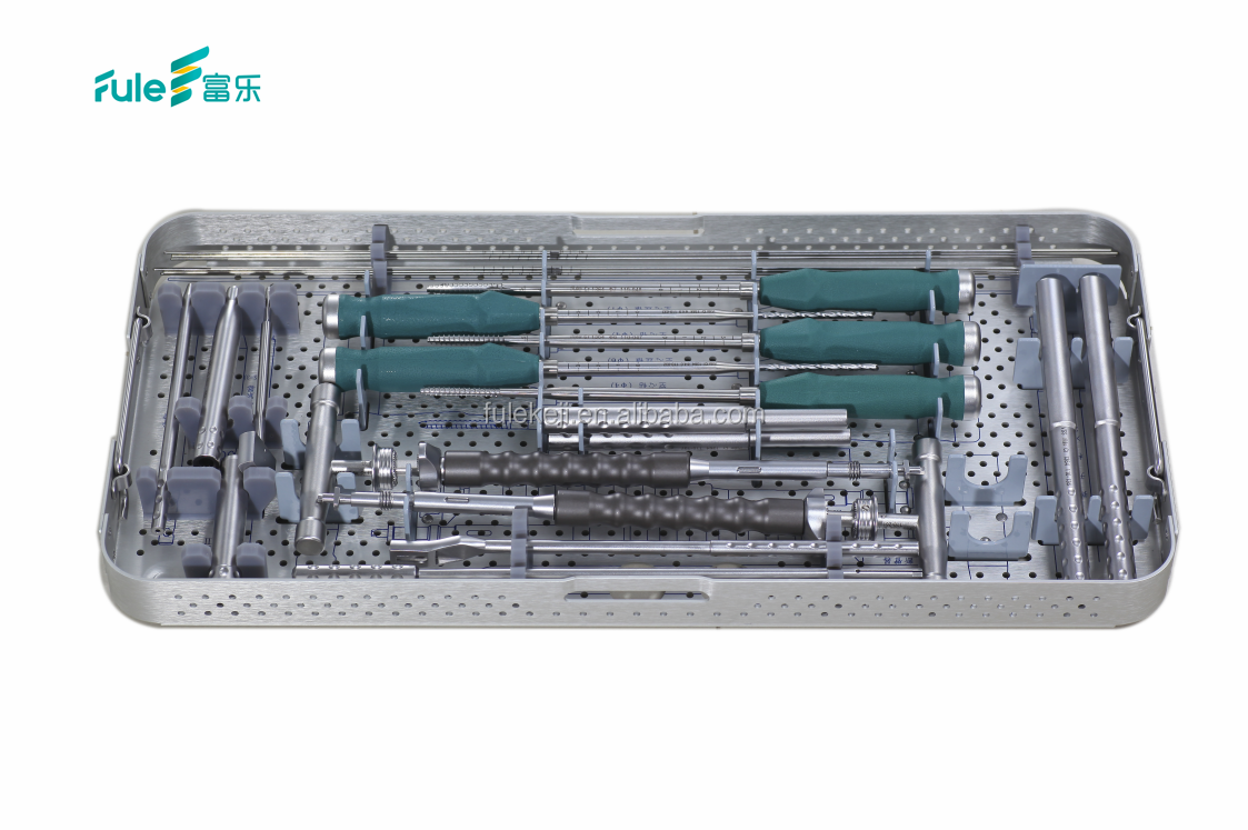 Minimally Invasive Instrument Set for Spine Surgery with Screws and Rod Orthopedic Medical Instruments