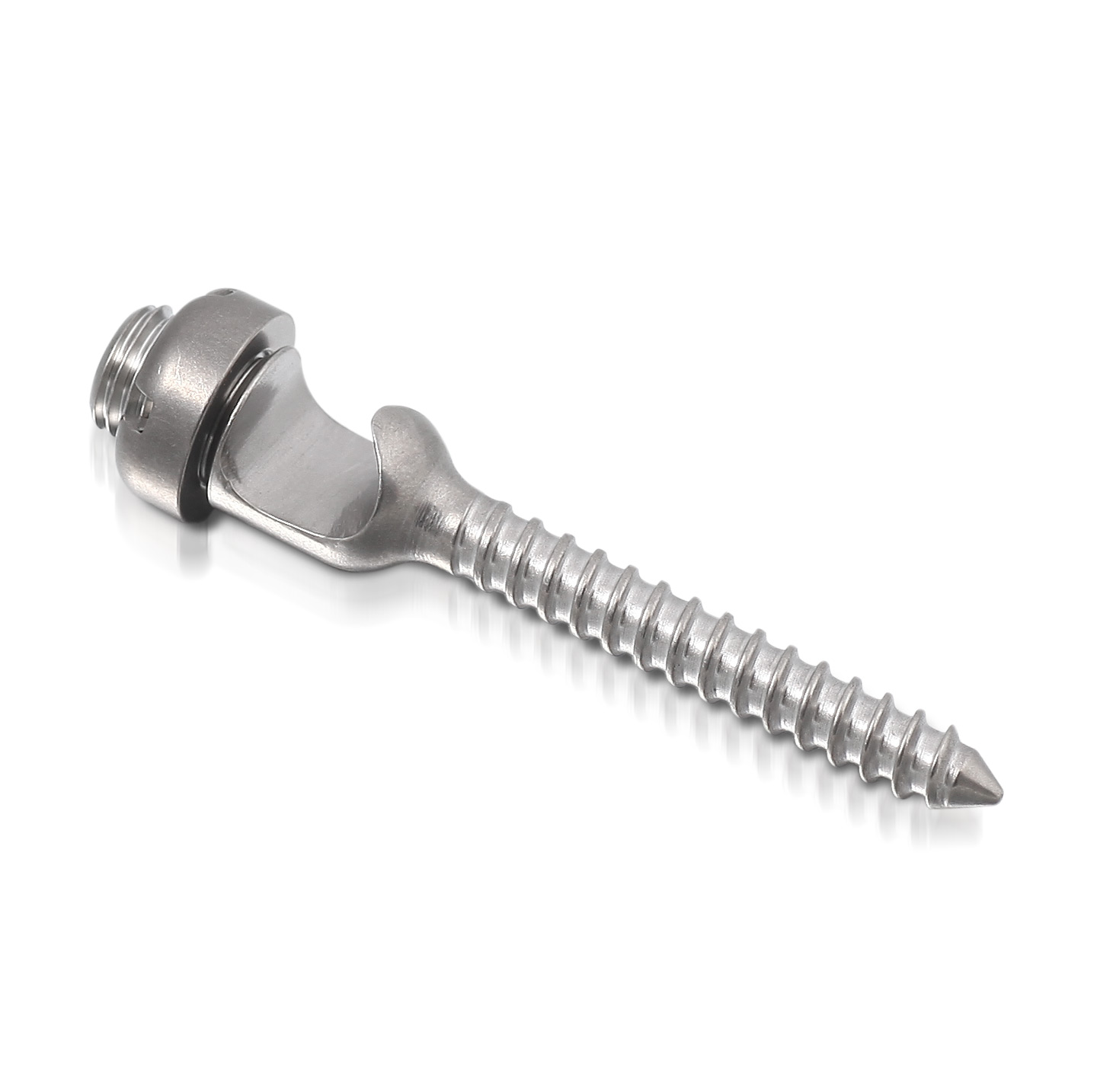 CE Marked Titanium Orthopedic Surgery Implants China Manufactured Spinal Traumatic System Side Opening Pedicle Interventional