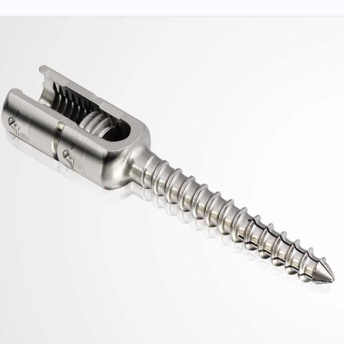 High Quality CE Marked Titanium Expansive Pedicle Screw Monoaxial Polyaixal Self-tapping