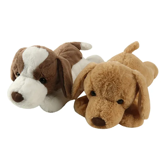 Nuevo Emulador OEM Personalizado Gran Animal de Peluche Marrón Suave Almohada Juguete para Niños Jugar