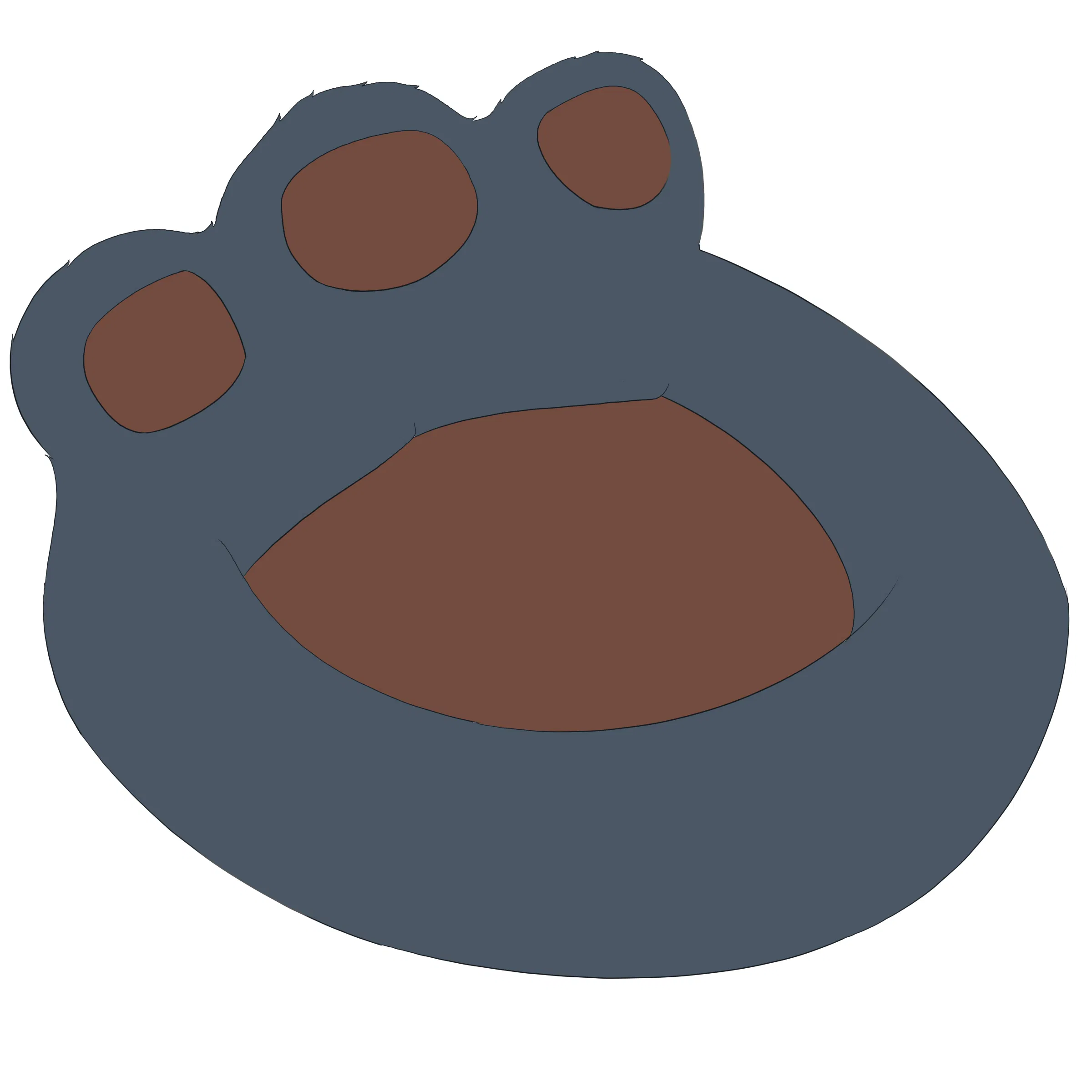Cama para mascotas blanca de Factory Coffee, suave, con borde elevado, diseño de dona antiansiedad, logo bordado personalizado, juguete de peluche de dibujos animados