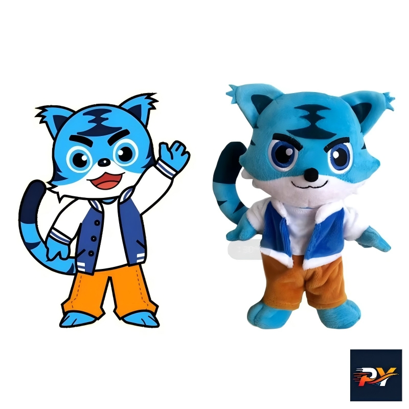 Juguete de peluche personalizado de león súper suave con relleno de algodón PP, mascota de algodón orgánico, personalización 100PCS muñeca de regalo para baby shower