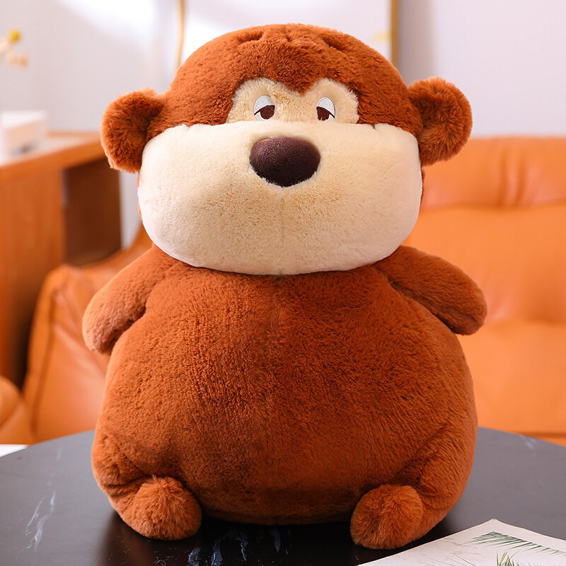 Precio mayorista de peluches personalizados diseño a medida animales suaves y adorables muñecos de peluche de perro husky, hipopótamo, cerdo, mono, conejo. Juguetes de fábrica