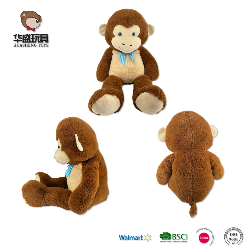 Fábrica mayorista personalizada de gran tamaño 130cm Día de San Valentín lindo oso de peluche gigante panda ciervo juguetes para niños oso de peluche piel sin relleno juguetes de felpa