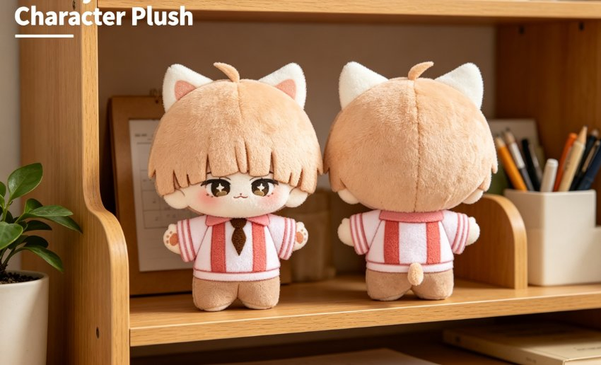 Muñeco de peluche pequeño de personaje de juego lindo y kawaii, suave, relleno de algodón, regalo, figura de peluche juguete