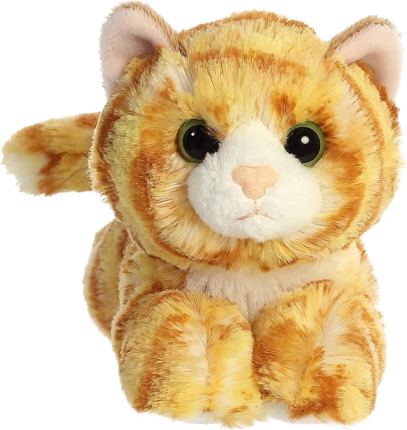 Adorable Mini Lindo Gato Jengibre de Peluche Juguete Listo para Aventuras Juguetonas para Niños de Todas las Edades