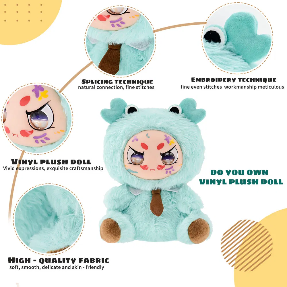 Muñecos de peluche coleccionables personalizados de vinilo de calidad premium en cajas sorpresa