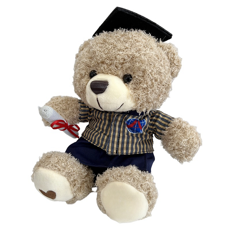 Muñeca de peluche de personaje de dibujos animados de venta caliente, muñeca de peluche personalizada