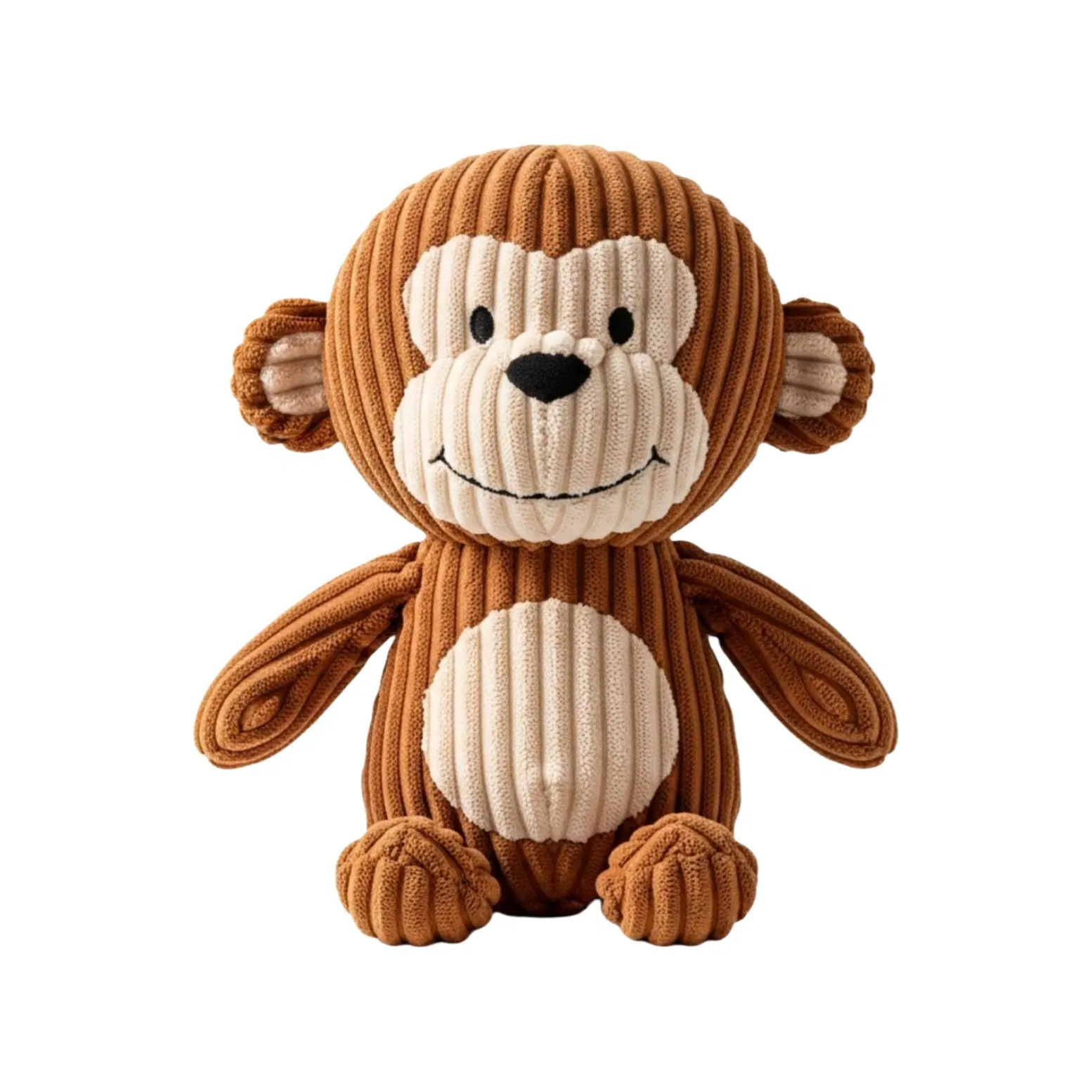 Juguetes para perros de felpa de corduroy duradero - Formas de animales (conejo, cerdo, elefante, cocodrilo) - Juguetes para masticar mascotas personalizados al por mayor